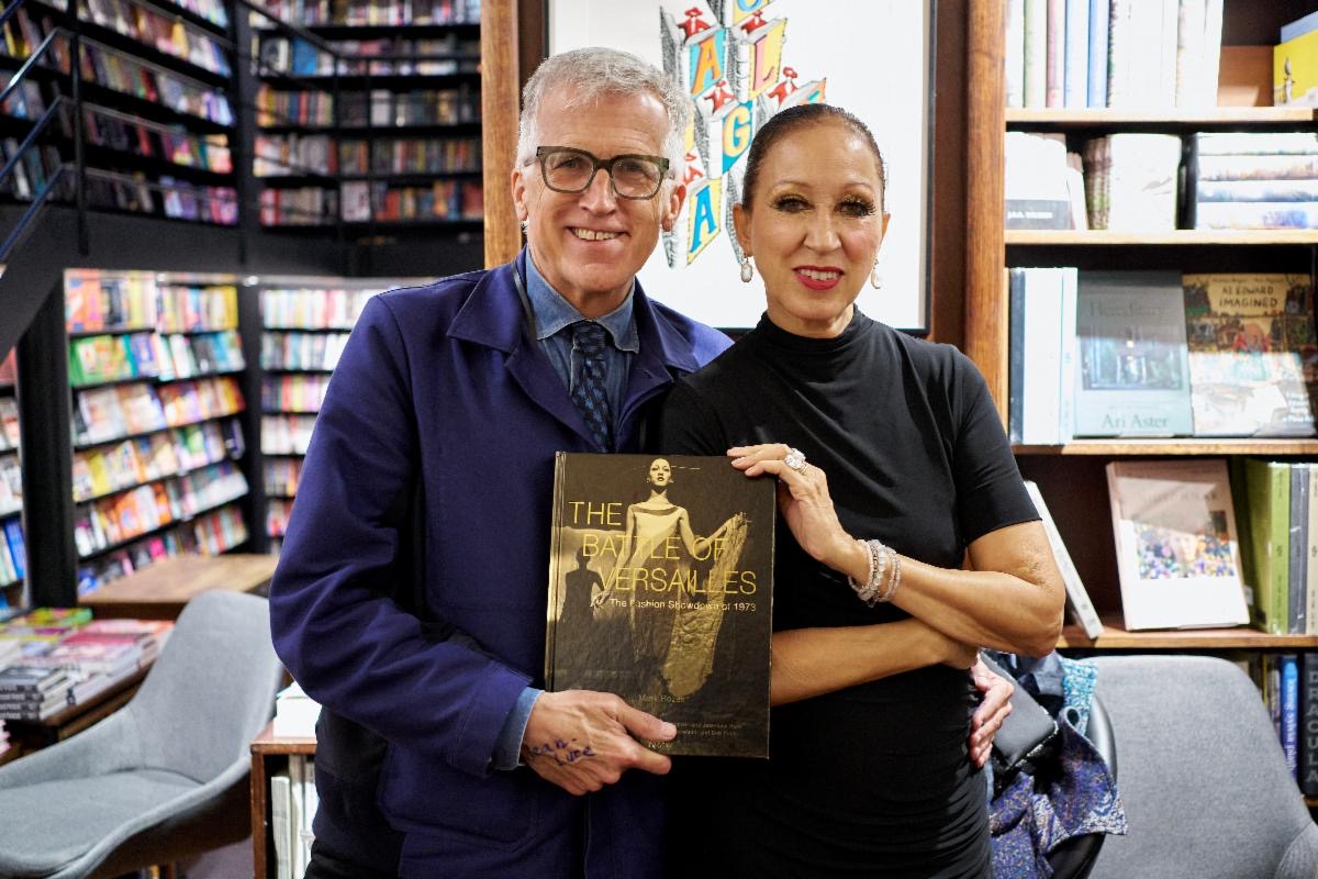 Writer, director and producer Mark Bozek with iconic model Pat Cleveland, both part of a “Meet The Filmmakers” discussion entitled “Fashion, Film and Photos.... A Conversation Among Friends of Bill Cunningham” taking place November 8 from 6 to 8pm, in the Spotlight Room at the Paramount in Huntington Village.