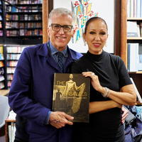 Writer, director and producer Mark Bozek with iconic model Pat Cleveland, both part of a “Meet The Filmmakers” discussion entitled “Fashion, Film and Photos.... A Conversation Among Friends of Bill Cunningham” taking place November 8 from 6 to 8pm, in the Spotlight Room at the Paramount in Huntington Village.