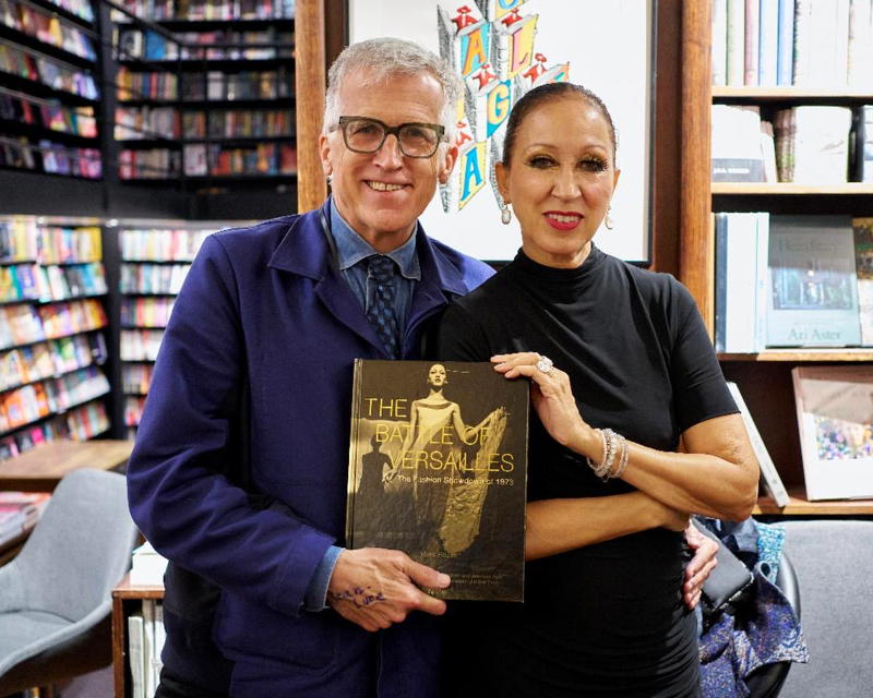 Writer, director and producer Mark Bozek with iconic model Pat Cleveland, both part of a “Meet The Filmmakers” discussion entitled “Fashion, Film and Photos.... A Conversation Among Friends of Bill Cunningham” taking place November 8 from 6 to 8pm, in the Spotlight Room at the Paramount in Huntington Village.