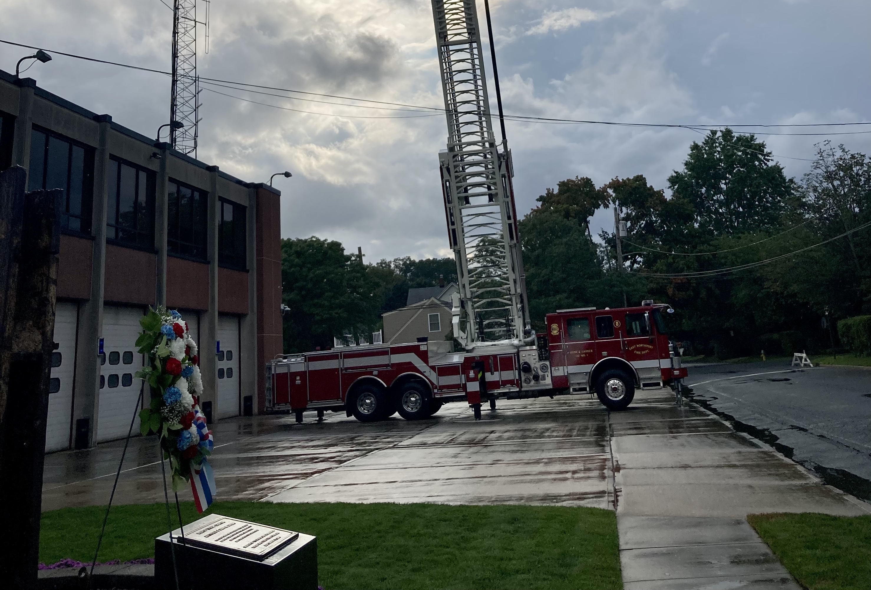 The East Northport Fire Department will hold a candlelight vigil tomorrow, September 11, at its East Northport headquarters at 8pm. 