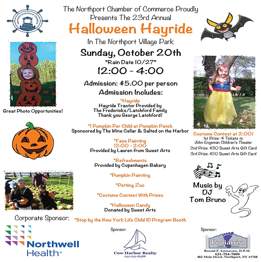 Family fun 23rd Annual Halloween Hayride this Sunday, October 20