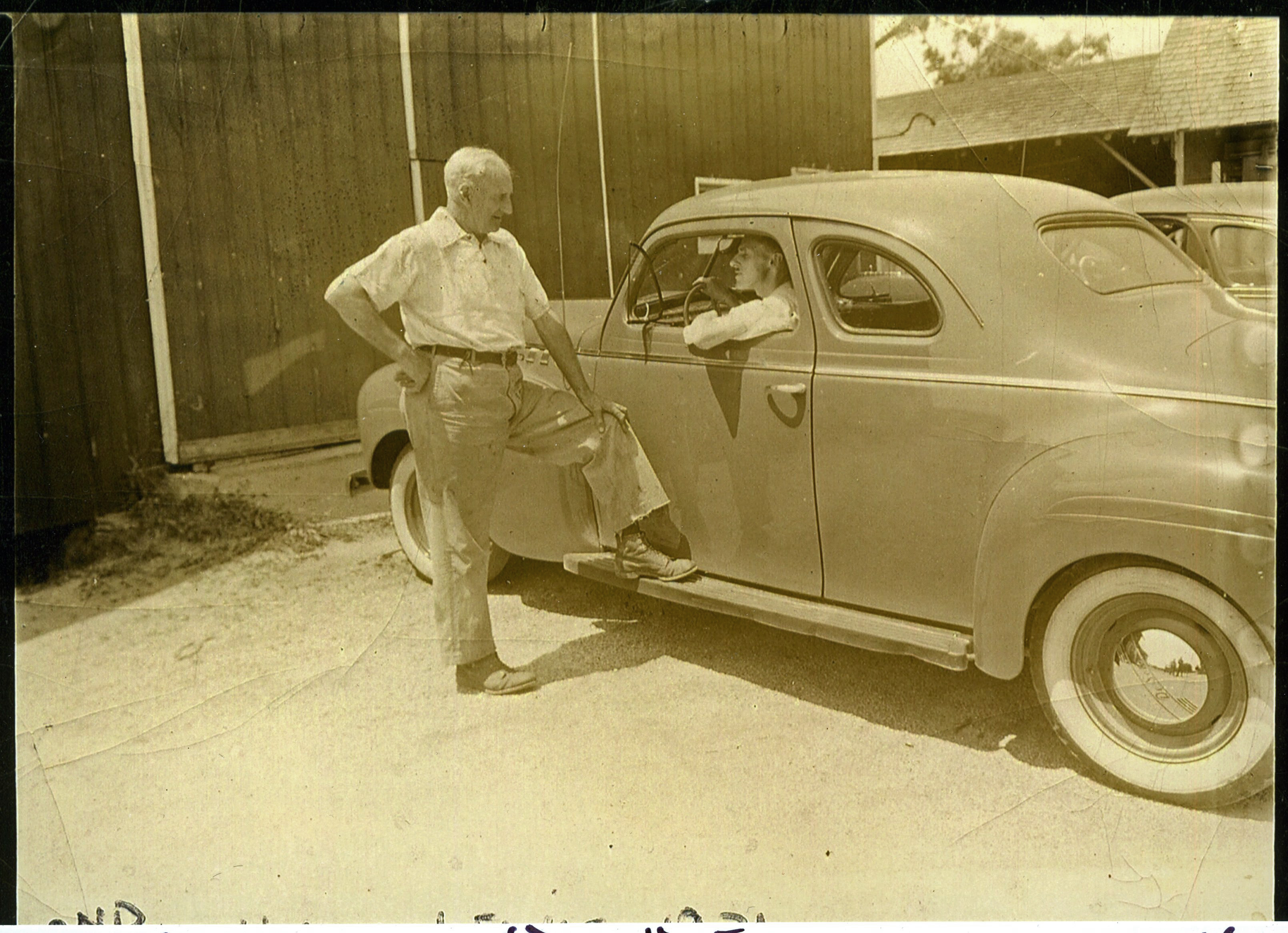Livingston Prankard “Livy” Lewis Sr. (pictured) transformed the Burt Avenue property into a thriving dairy alongside his wife Ella Burt Lewis. Photo courtesy of the Northport Historical Society. 