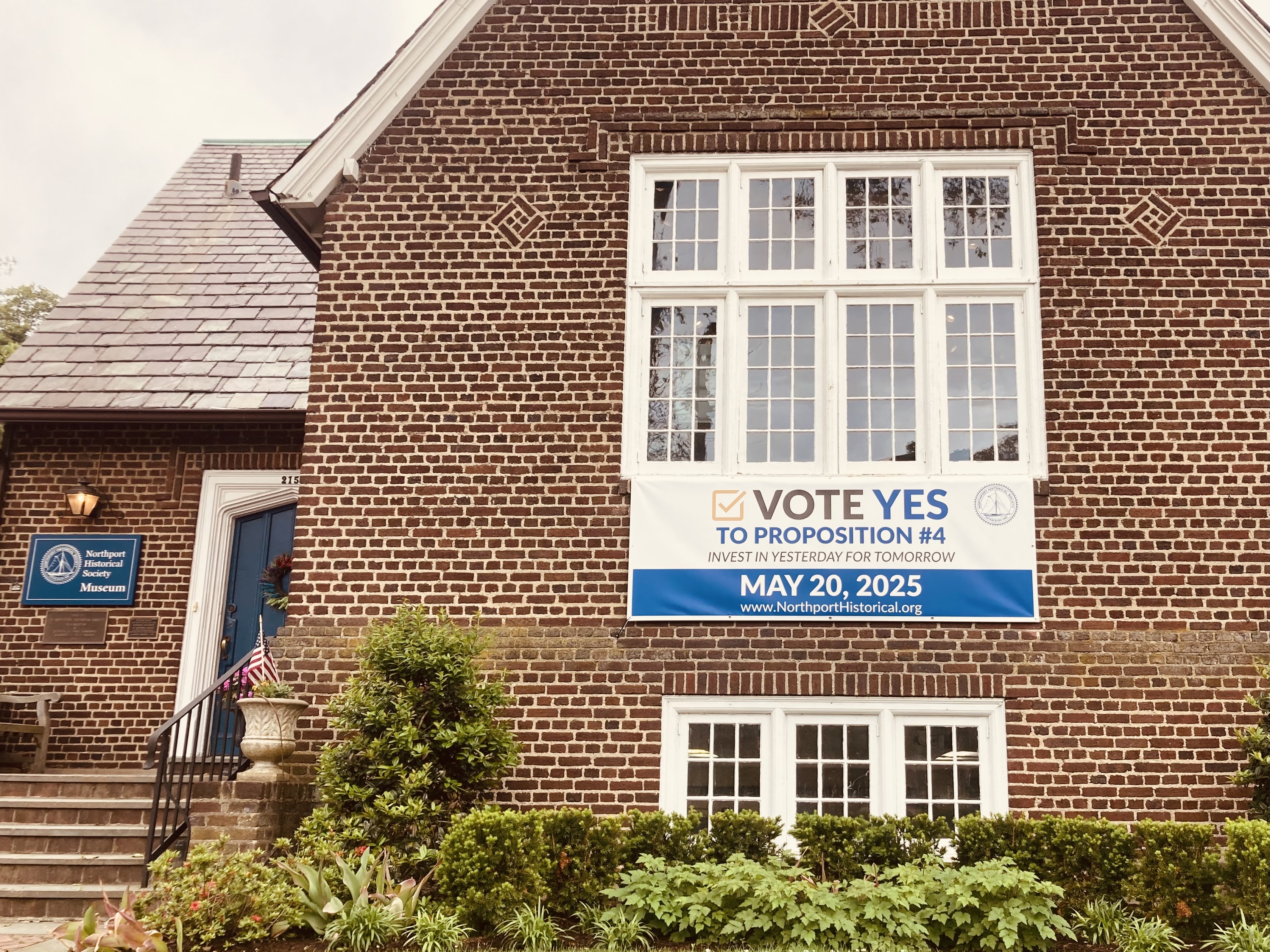 A new tax bill line, approved at yesterday’s May 20 school district budget vote, will be assessed to all landowners in Northport and East Northport, garnering the Northport Historical Society and Museum approximately $60,000 a year.