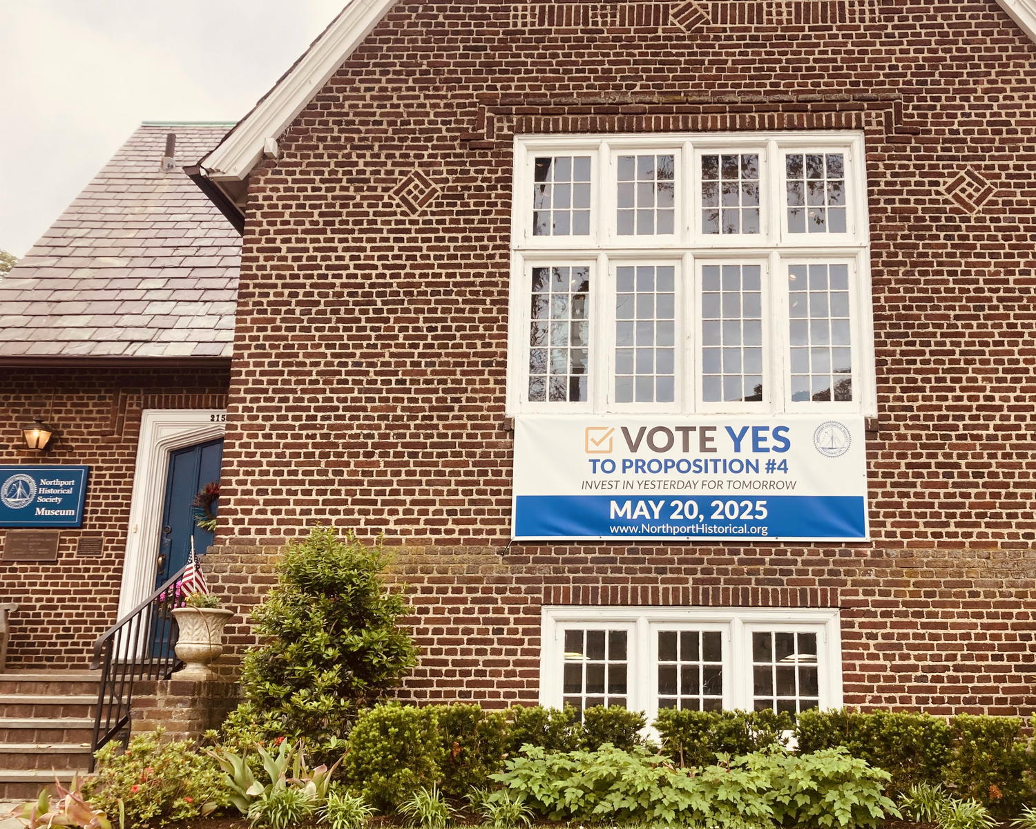 A new tax bill line, approved at yesterday’s May 20 school district budget vote,  will be assessed to all landowners in Northport and East Northport, garnering the Northport Historical Society and Museum approximately $60,000 a year.