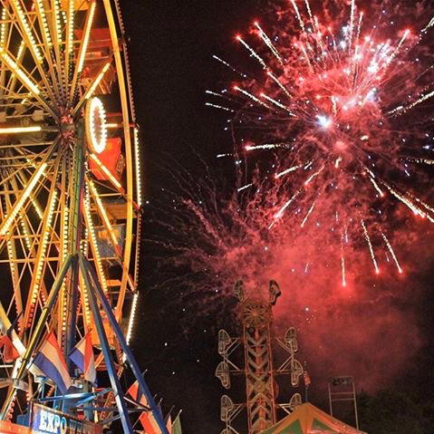 The St. Anthony’s Family Feast and Festival returns to Trinity Regional School beginning Wednesday, June 26. Photo via Newton Shows’ website. 