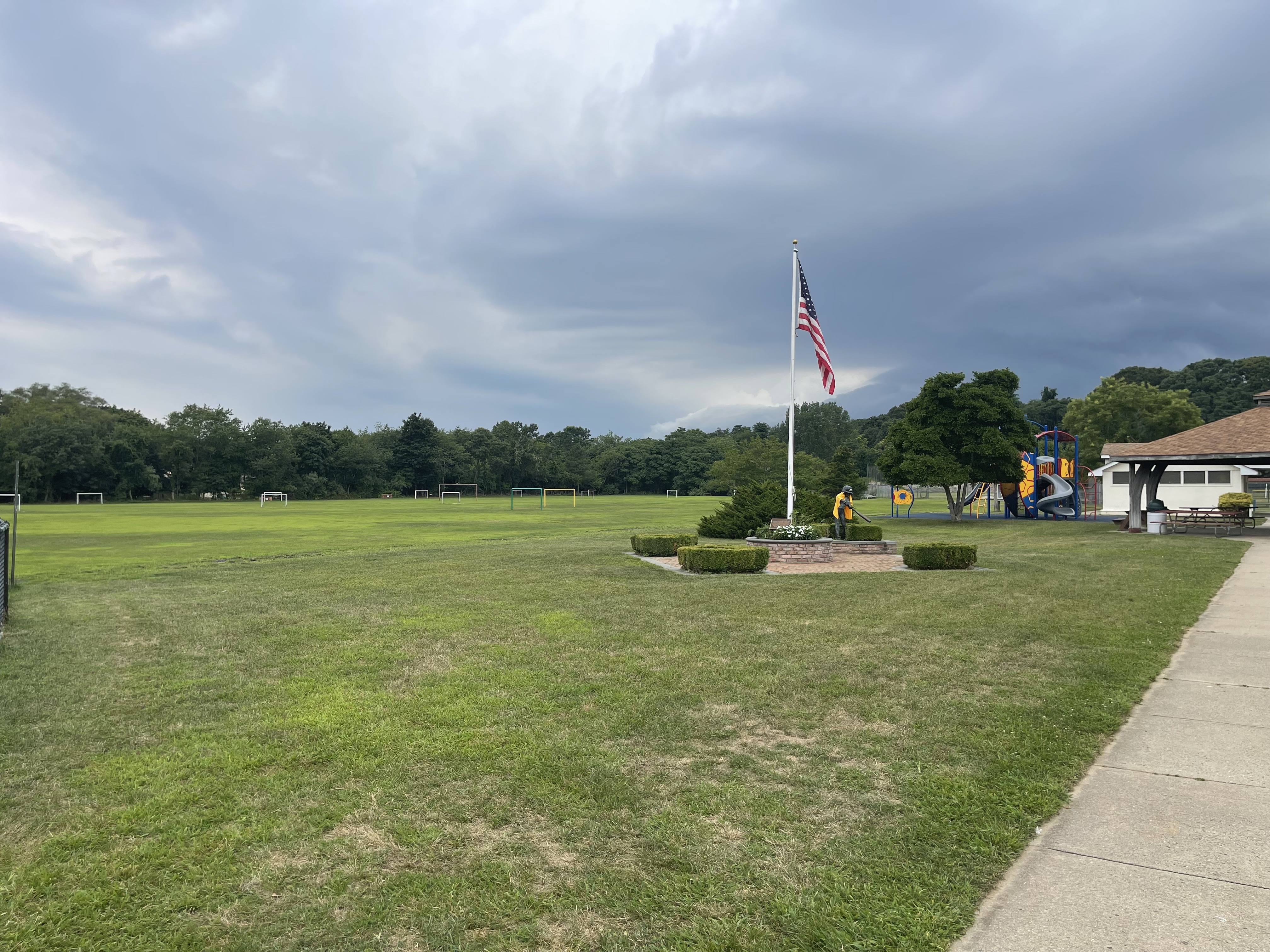 Steers Park in Northport Village was mentioned as a potential location of a dog park proposed by community members at a recent Village board meeting.