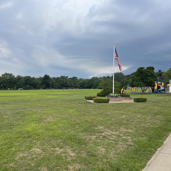 Steers Park in Northport Village was mentioned as a potential location of a dog park proposed by community members at a recent Village board meeting.