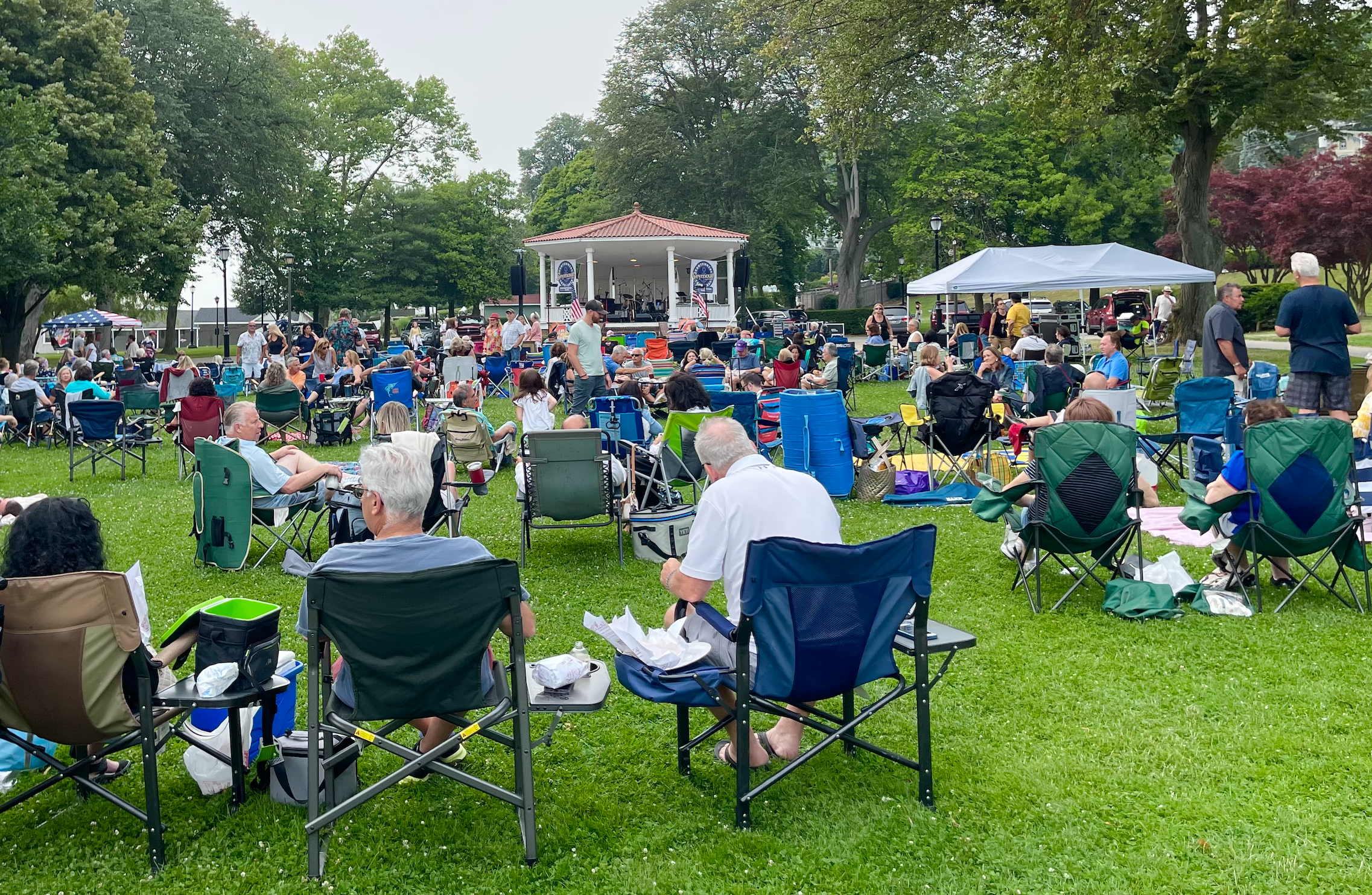 Multiple concerts in Northport Village Park are scheduled for this summer. 