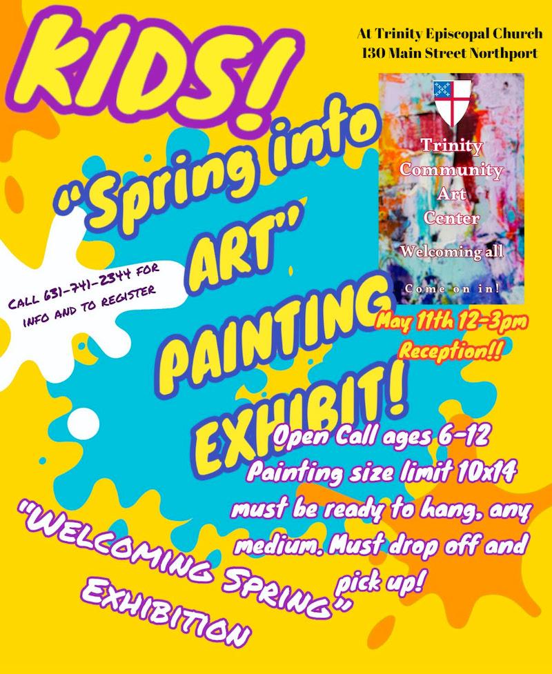 There&#39;s still time to submit artwork for the “Spring into Art” children’s exhibit at the TCAC. 