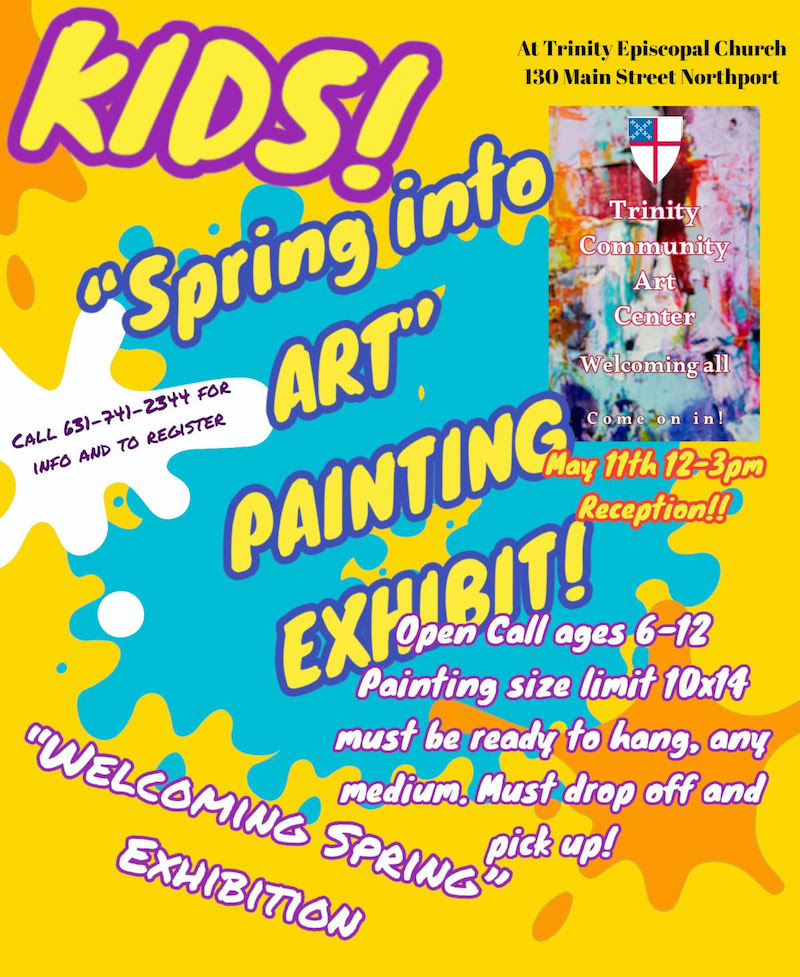 There's still time to submit artwork for the “Spring into Art” children’s exhibit at the TCAC.