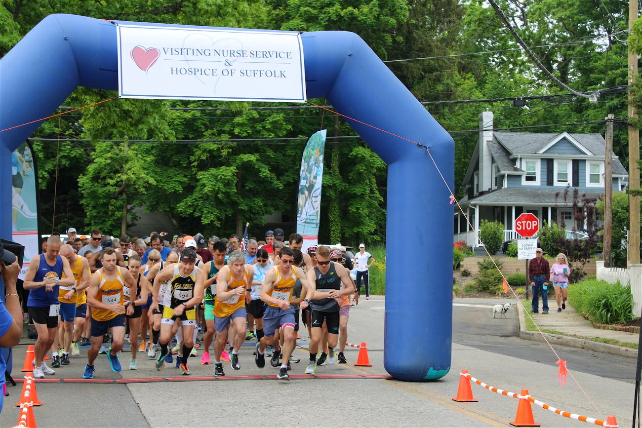 The Visiting Nurse Service’s 24th annual Run for the Health of It 5K is scheduled for Saturday, May 11. Image of starting line from last year&#39;s event. 