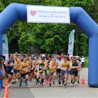 The Visiting Nurse Service’s 24th annual Run for the Health of It 5K is scheduled for Saturday, May 11. Image of starting line from last year&#39;s event. 