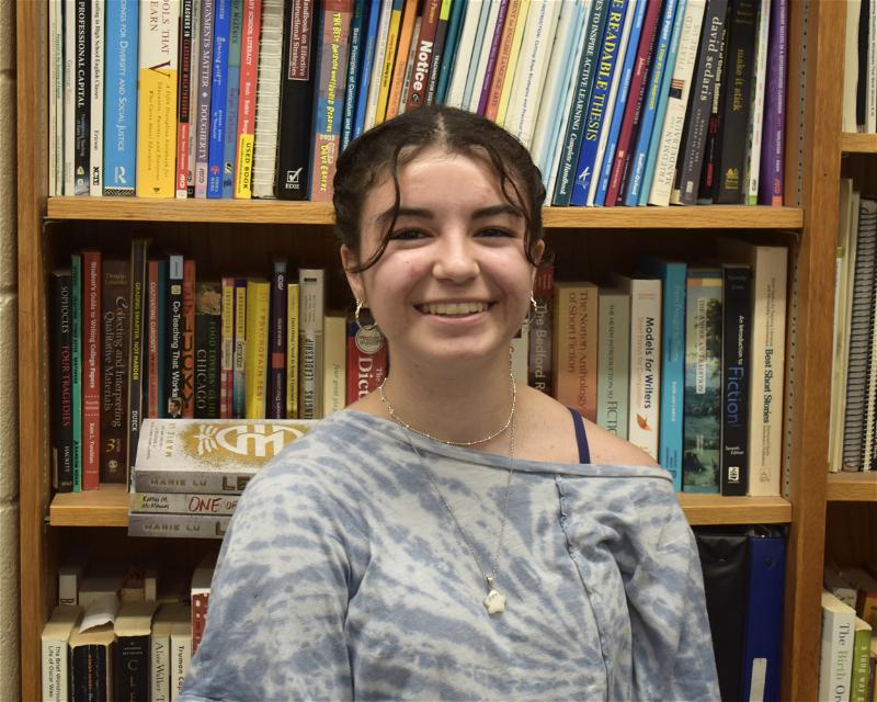 Northport High School sophomore Addisen Nock, who placed first in the Huntington Youth Writes Contest. Photo courtesy of the Northport-East Northport UFSD.