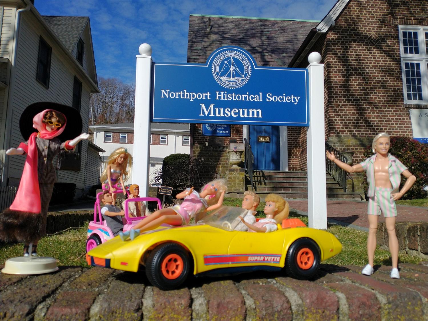 A Barbie pop-up exhibit at the Northport Historical Society runs through March 31. Barbie&#39;s 65th birthday celebration, also at the museum, is on Saturday, March 9, from 1:30 to 4pm. 