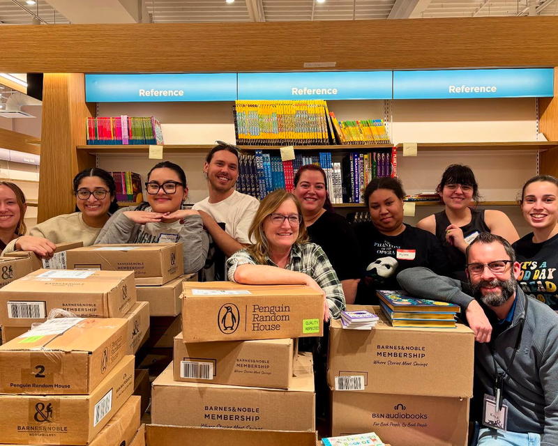 Many familiar faces – booksellers and baristas – from the East Northport Barnes &amp; Noble are returning to the bookstore, this time in its new Huntington location, slated to open April 2. Image via Instagram. 