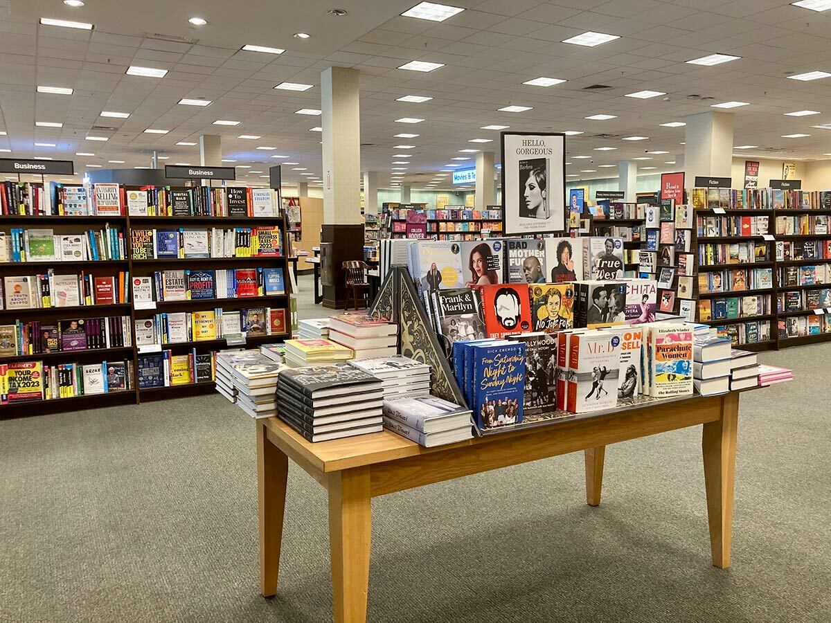 Barnes &amp; Noble is currently in the process of securing a new location, as its current East Northport site is being redeveloped.