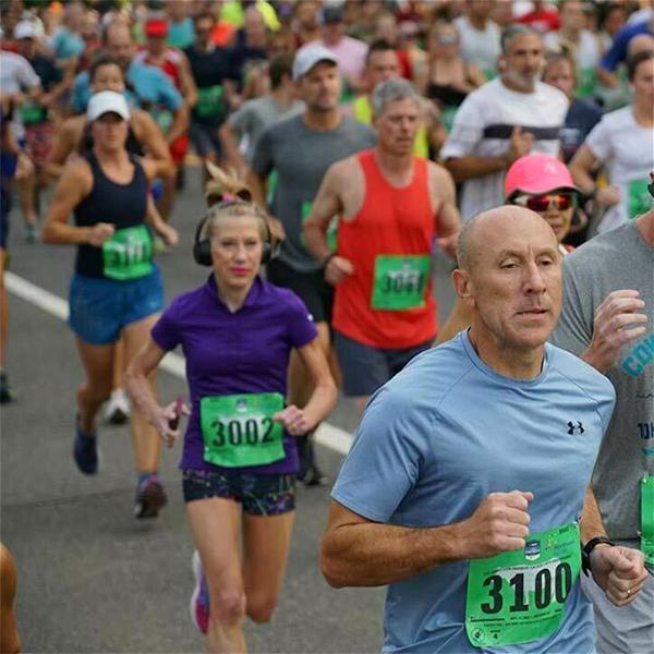 Participants in last year’s Great Cow Harbor 10K. Photo courtesy @northport_villager.