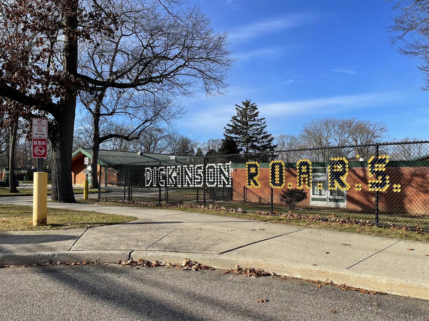 An amended contract between the Northport-East Northport School District and Newmark Realty has removed the sale option for any of three available buildings previously for sale or lease including Dickinson Avenue Elementary School, above. 
