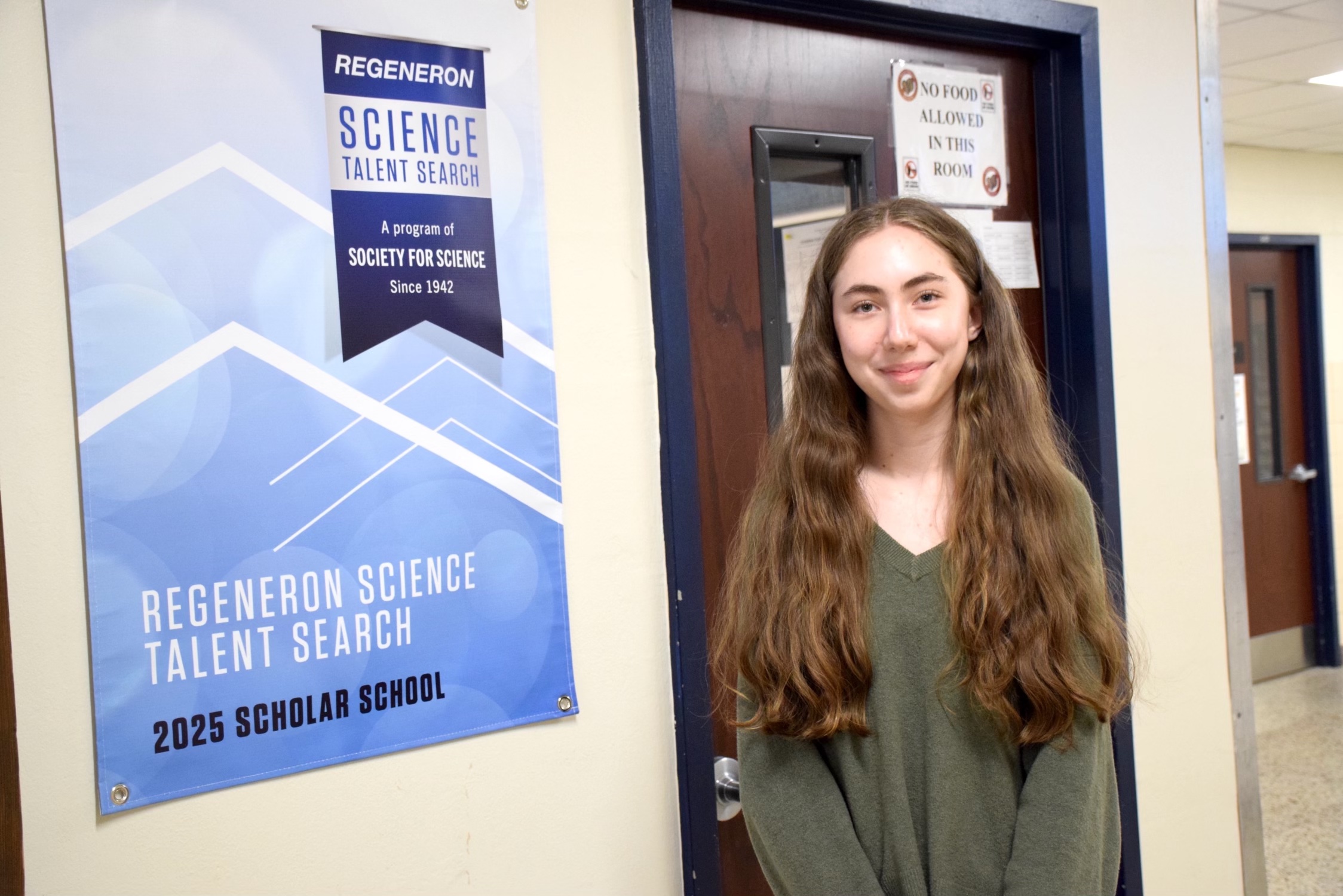 Northport High School senior Dora Fields has been named a semifinalist and Top 300 Scholar in the 2024 Regeneron Science Talent Search. Photo courtesy of NEN Union Free School District. 