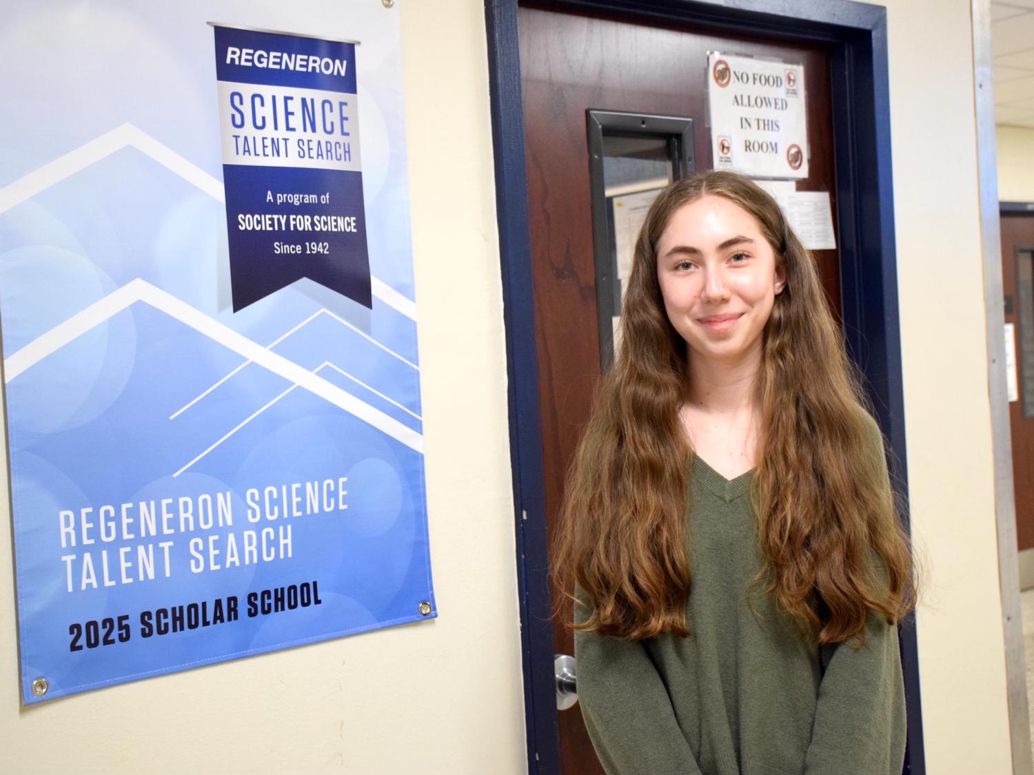 Northport High School senior Dora Fields has been named a semifinalist and Top 300 Scholar in the 2024 Regeneron Science Talent Search. Photo courtesy of NEN Union Free School District. 