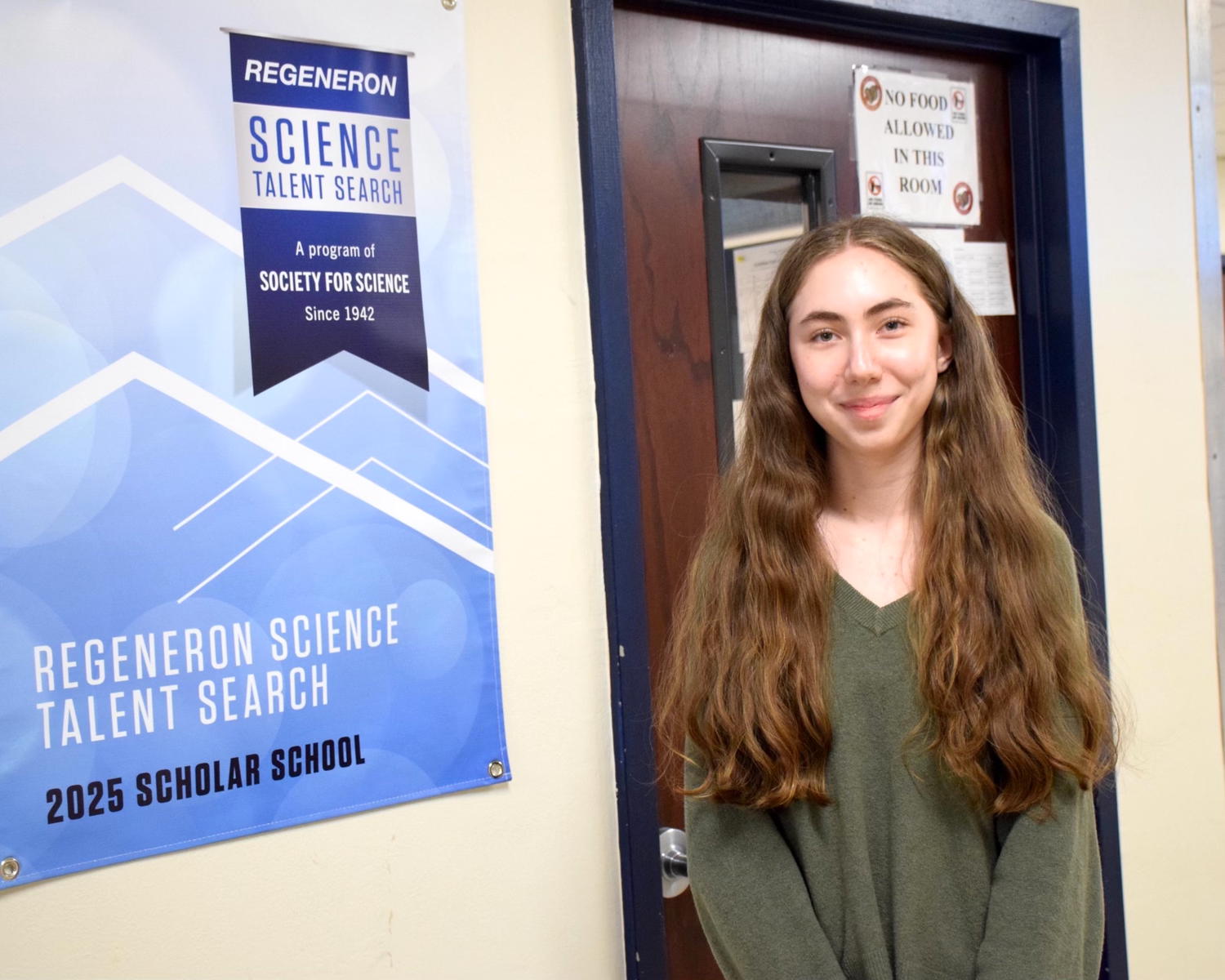 Northport High School senior Dora Fields has been named a semifinalist and Top 300 Scholar in the 2024 Regeneron Science Talent Search. Photo courtesy of NEN Union Free School District. 