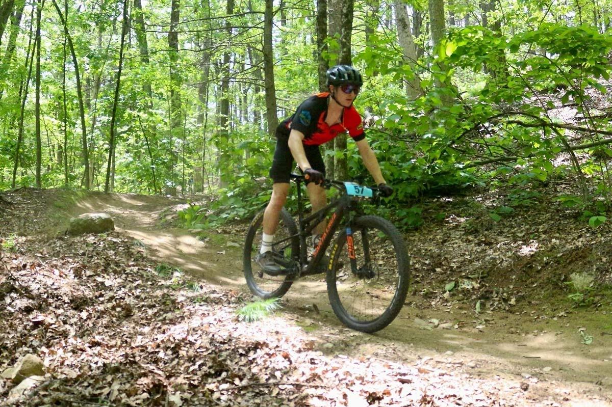 James McKinley, a senior at St. Anthony’s High School, placed seventh in the varsity division. Photo courtesy of the McKinley family.