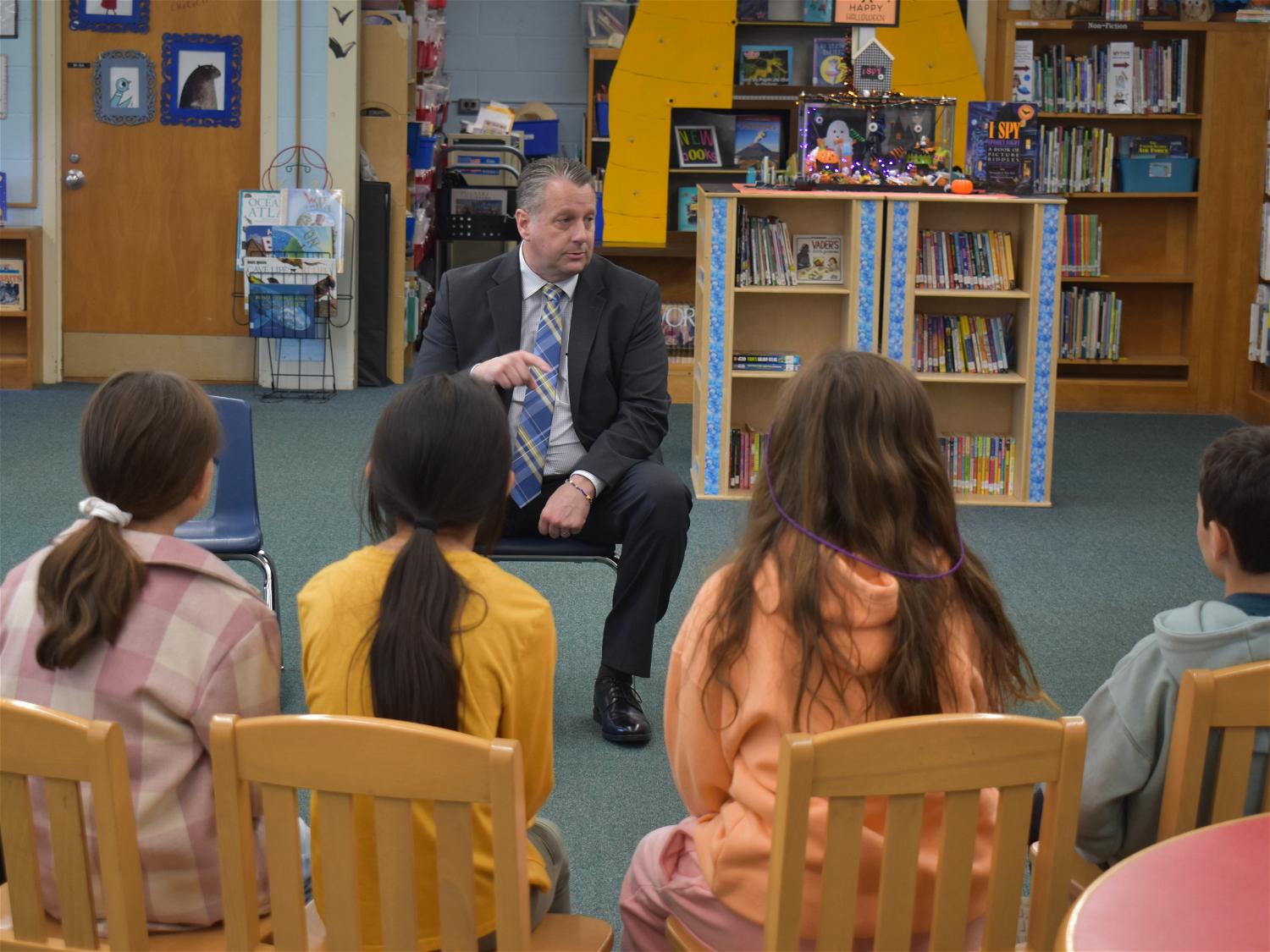 Superintendent of Schools Dave Moyer’s goal is to make financial decisions that allow for a “soft landing” as part of a longer three-year process for the district. Photo courtesy of the Northport-East Northport School District. 
