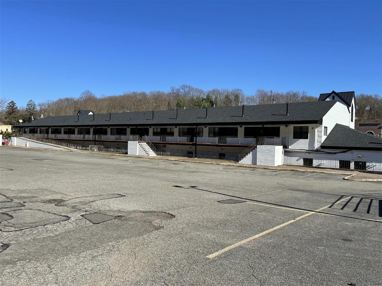 An application for 19 apartments behind commercial businesses at Northfort Town Plaza on Fort Salonga Road has been withdrawn, according to TOH officials. 
