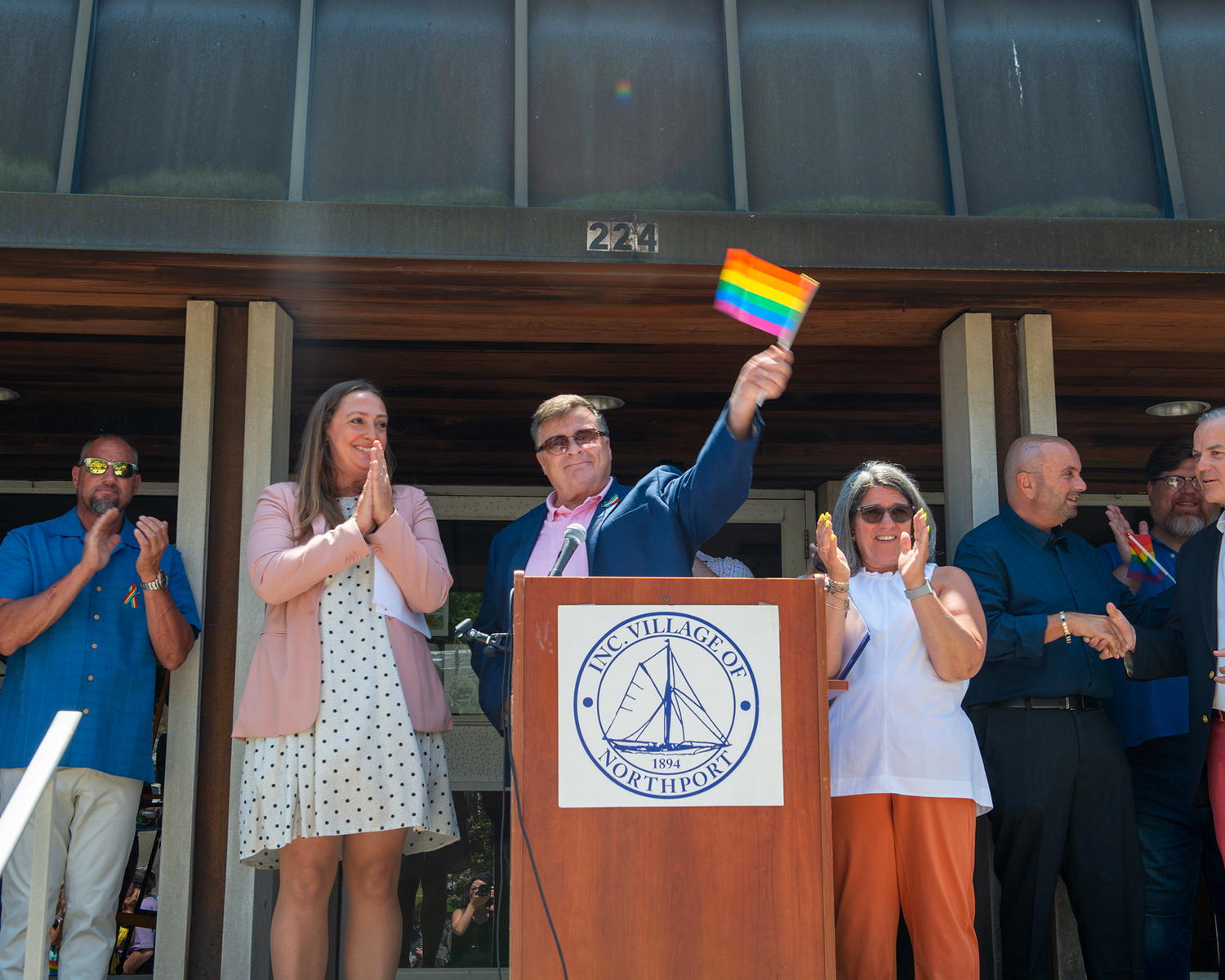Pride-themed events, from a paint and sip to a multi-faith prayer service, flag raising and art exhibits are all part of the lead up to the 2025 Northport Pridefest in the Park, scheduled for June 14.  File photo (2023). 