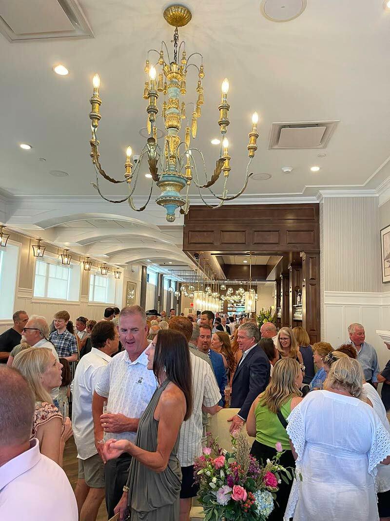 The Northport Hotel ribbon-cutting ceremony took place on Friday, July 28, with over one hundred attendees from Northport and beyond.