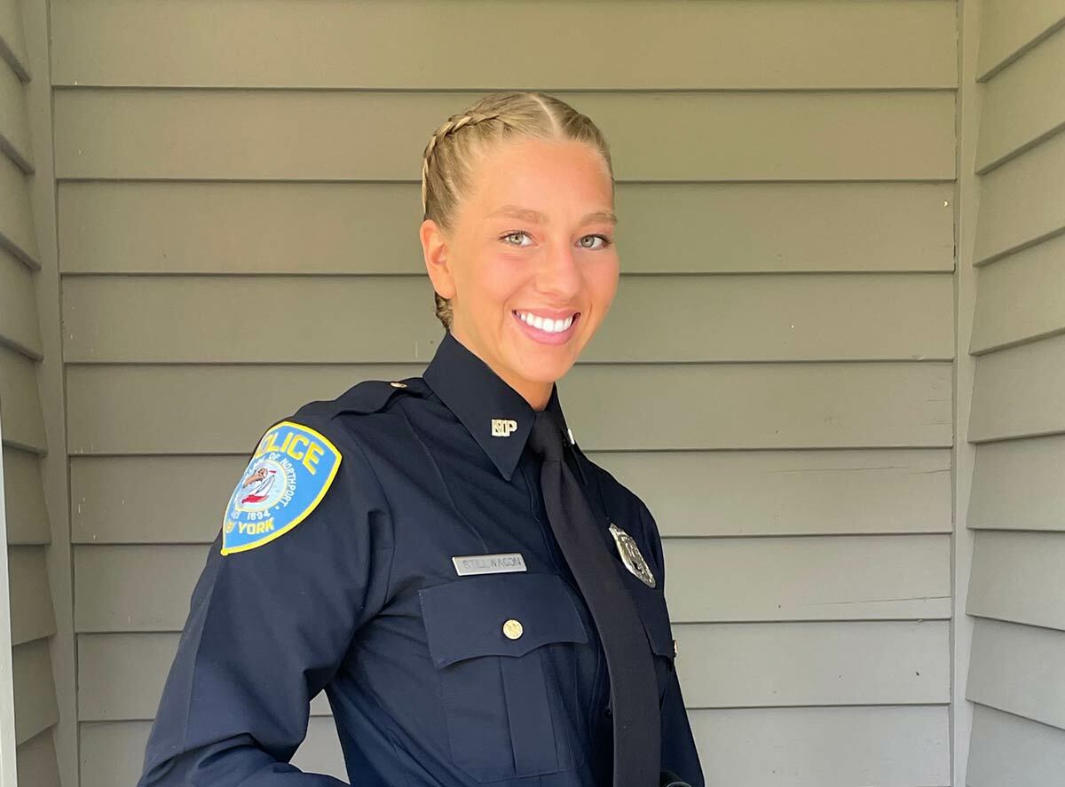 Shelby Stillwagon was hired as a full-time Northport Village police officer last year.
