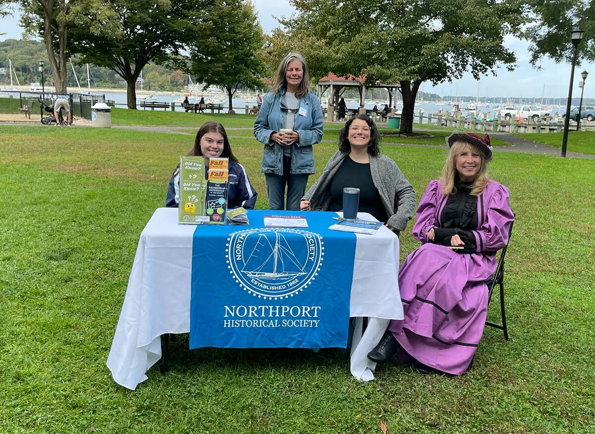 Representatives from the Northport Historical Society were just one of many local organizations present at the event.